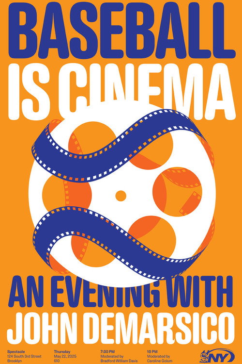 Movie poster for Baseball is Cinema