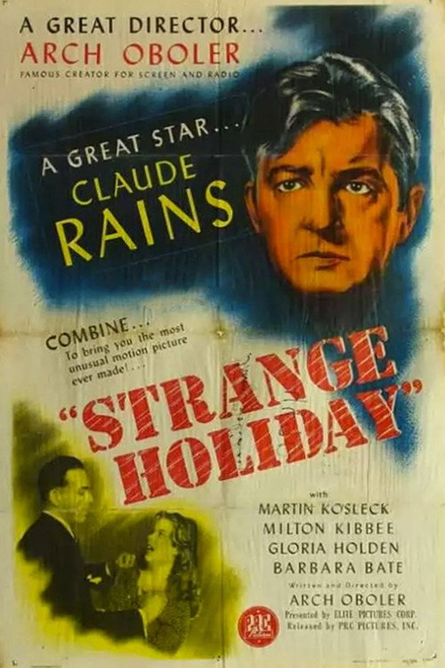 Movie poster for Strange Holiday (1945)