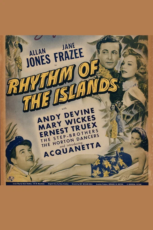 Movie poster for Rhythm of the Islands (1943)