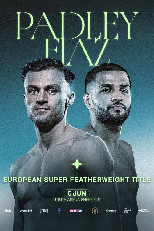 Movie poster for Josh Padley vs. Aqib Fiaz (2026)