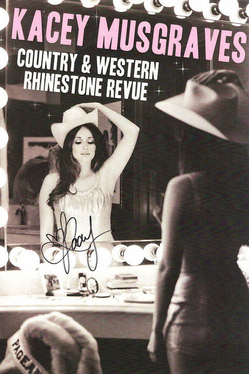Movie poster for The Kacey Musgraves Country & Western Rhinestone Revue at Royal Albert Hall (2016)