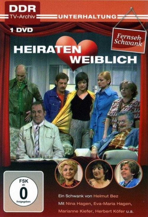 Movie poster for Heiraten weiblich (1975)