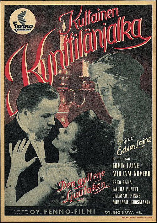 Movie poster for Kultainen kynttilänjalka (1946)