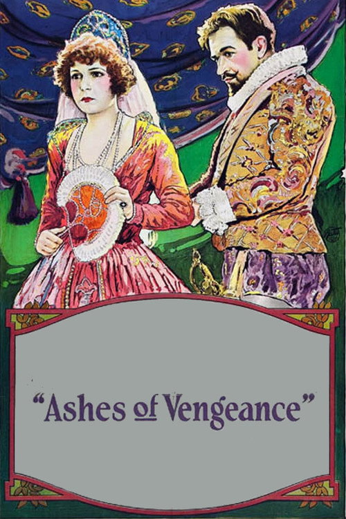 Movie poster for Ashes of Vengeance (1923)