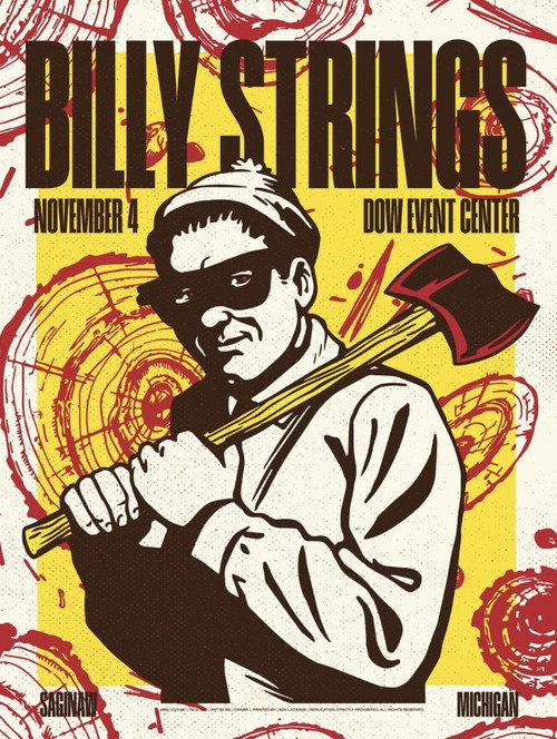 Movie poster for Billy Strings | 2022.11.04 — Dow Event Center - Saginaw, MI (2022)