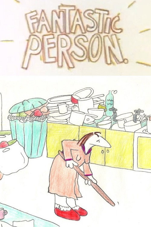 Movie poster for Fantastic Person (1991)