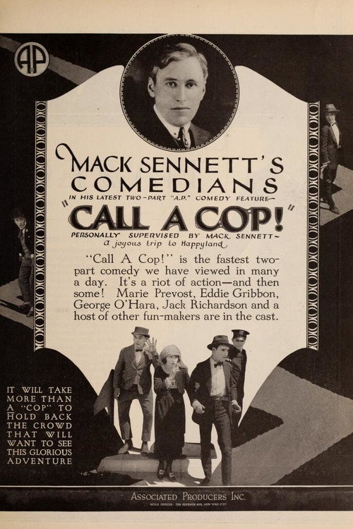 Movie poster for Call a Cop (1921)