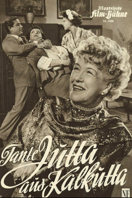 Movie poster for Tante Jutta aus Kalkutta (1953)