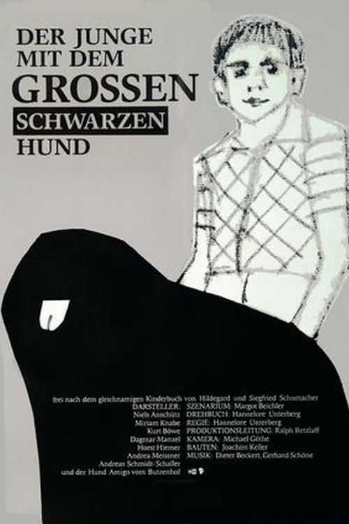 Movie poster for The Boy with the Big Black Dog (1986)