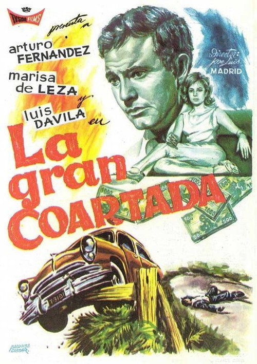 Movie poster for La gran coartada (1963)