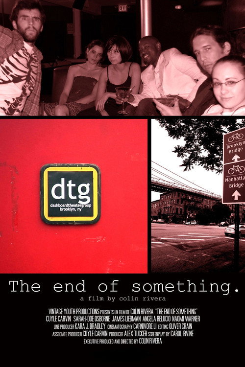 Movie poster for The End of Something (2014)