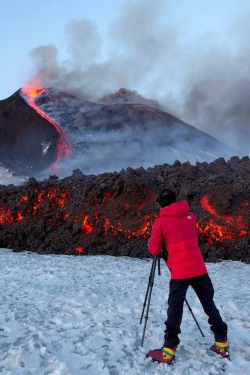 Series poster for Wonders of Volcanoes