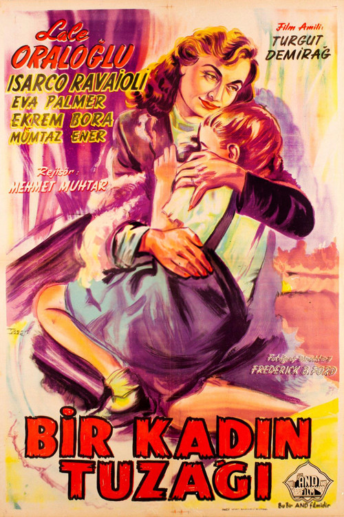 Movie poster for Bir Kadın Tuzağı (1958)