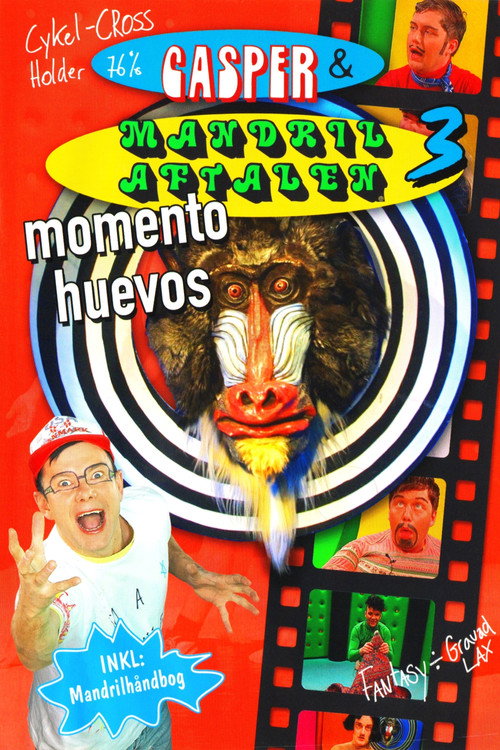 Movie poster for Casper & Mandrilaftalen 3: Momento Huevos (2004)