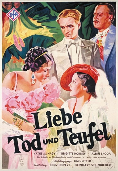 Movie poster for Love, Death and the Devil (1934)