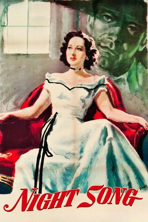 Movie poster for Night Song (1948)
