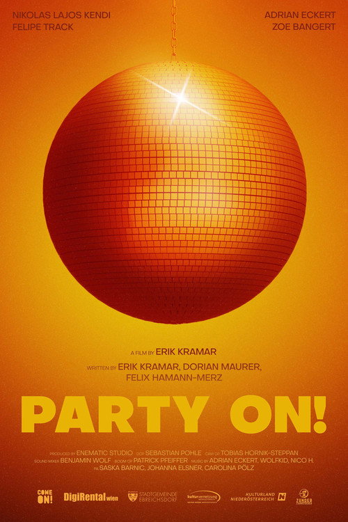 Movie poster for Party on!