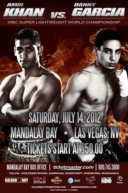Movie poster for Amir Khan vs. Danny Garcia (2012)