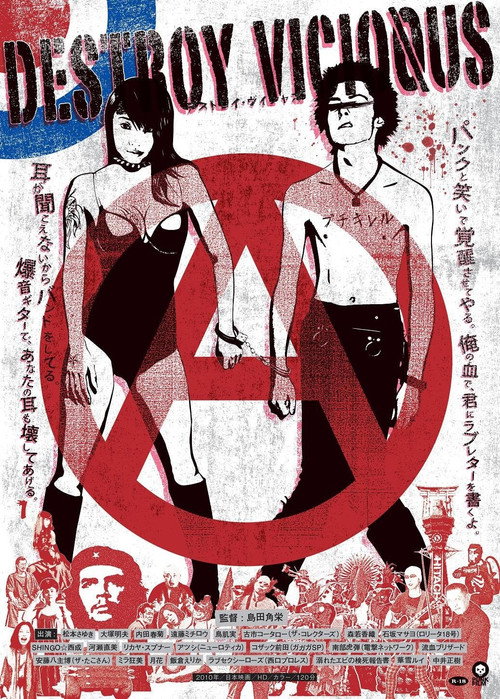 Movie poster for Destroy Vicious (2011)