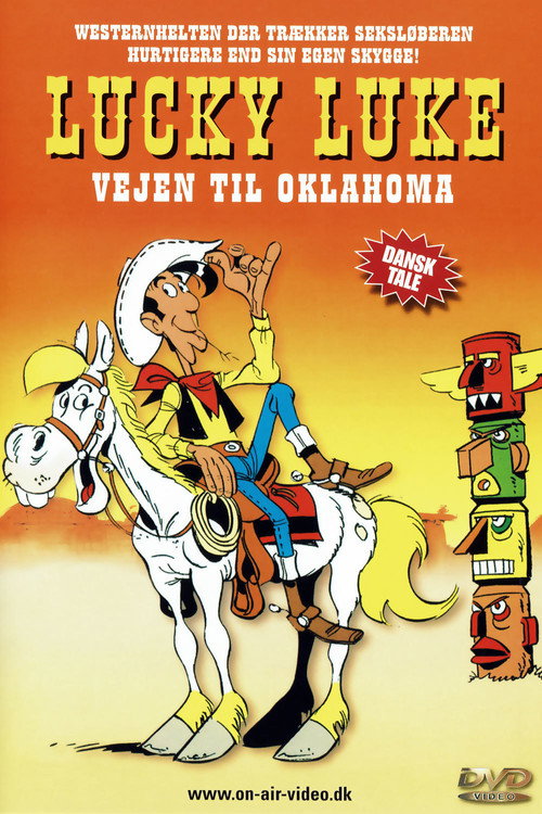 Movie poster for Lucky Luke 4 - Vejen Til Oklahoma (2005)