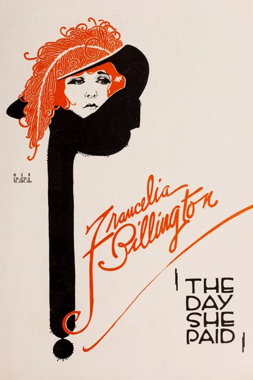 Movie poster for The Day She Paid (1919)