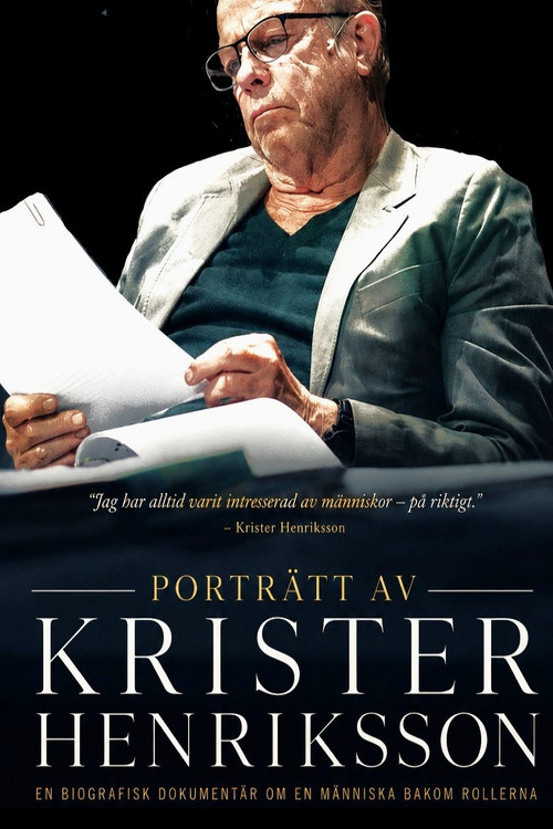 Movie poster for Porträtt av Krister Henriksson (2019)