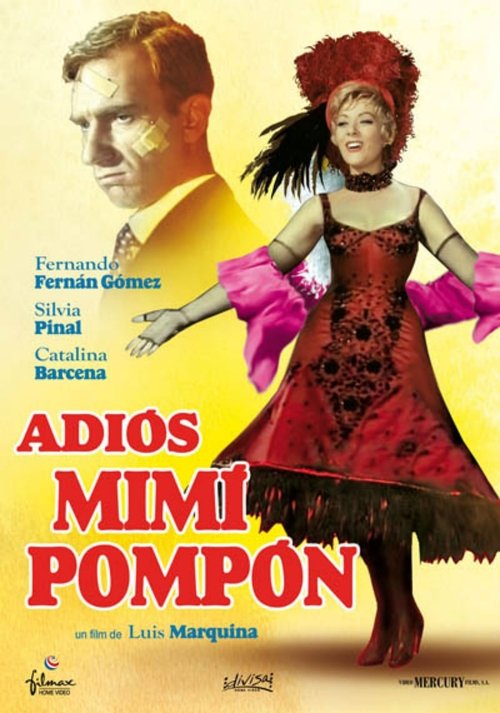 Movie poster for ¡Adiós, Mimí Pompón! (1961)