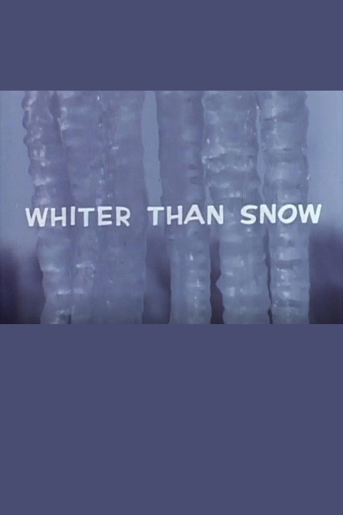 Movie poster for Whiter Than Snow