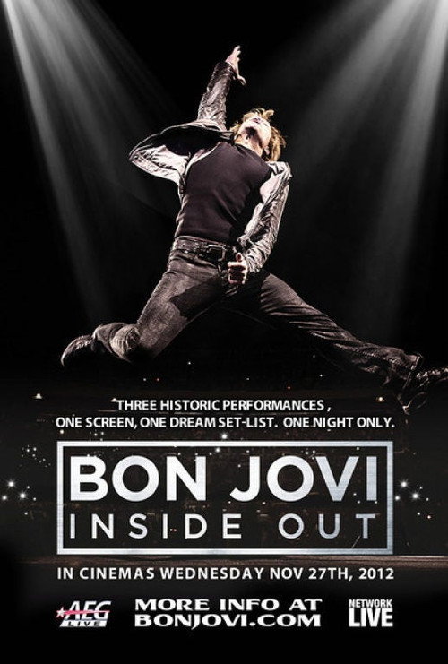 Movie poster for Bon Jovi | Inside Out (2012)