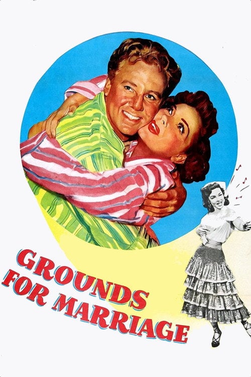 Movie poster for Grounds for Marriage (1951)