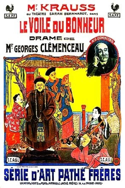 Movie poster for The Veil of Happiness (1910)