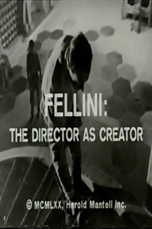 Movie poster for Fellini: The Director as Creator (1970)