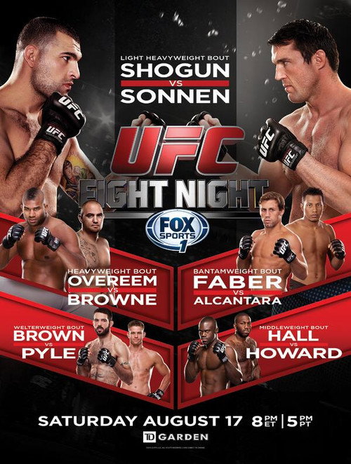 Movie poster for UFC Fight Night 26: Shogun vs. Sonnen (2013)