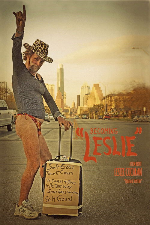 Movie poster for Becoming Leslie (2019)