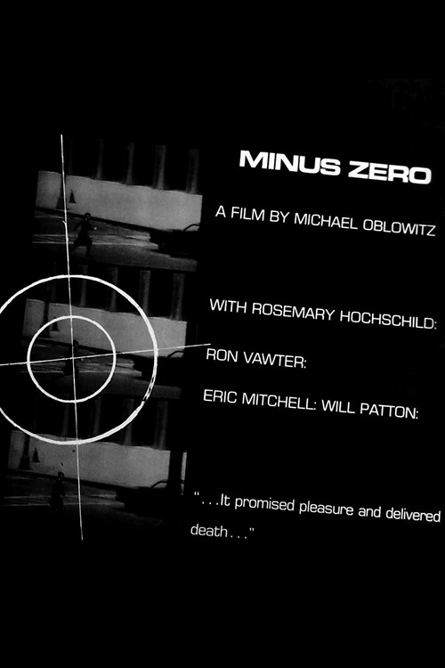 Movie poster for Minus Zero (1979)