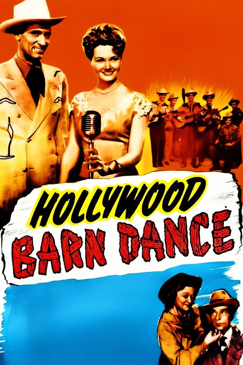 Movie poster for Hollywood Barn Dance (1947)