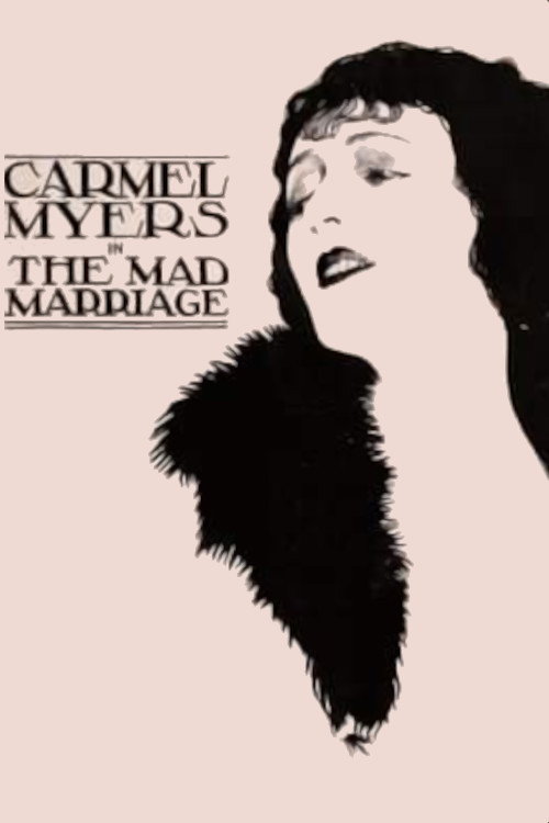 Movie poster for The Mad Marriage (1921)