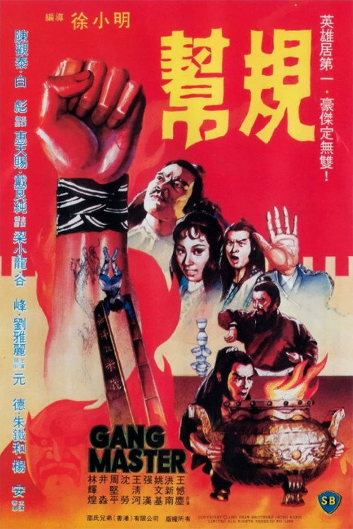 Movie poster for Gang Master (1982)