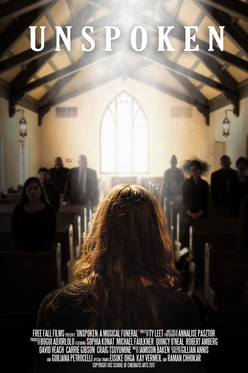 Movie poster for Unspoken (2017)