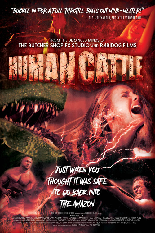 Movie poster for Human Cattle (2017)
