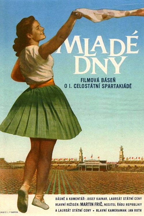 Movie poster for Mladé dny (1956)