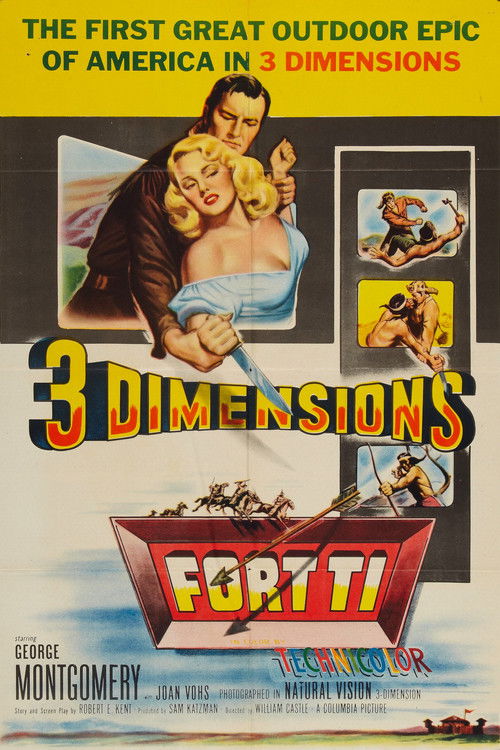 Movie poster for Fort Ti (1953)