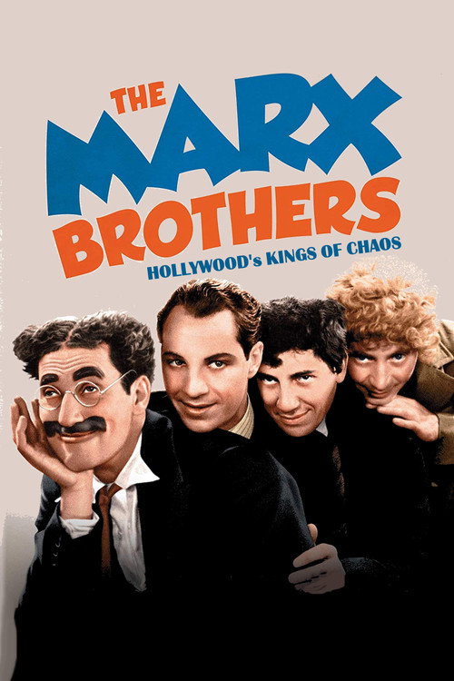 Movie poster for The Marx Brothers: Hollywood's Kings of Chaos (2016)