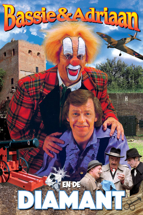 Movie poster for Bassie & Adriaan: The Diamond (1979)