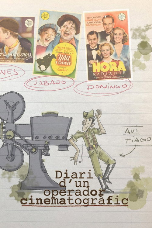 Movie poster for The Diary of a Projectionist (2022)