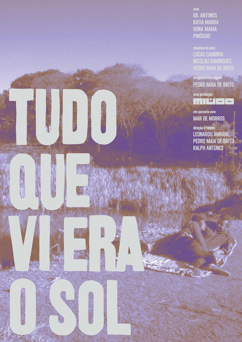 Movie poster for Tudo que vi era o sol (2023)