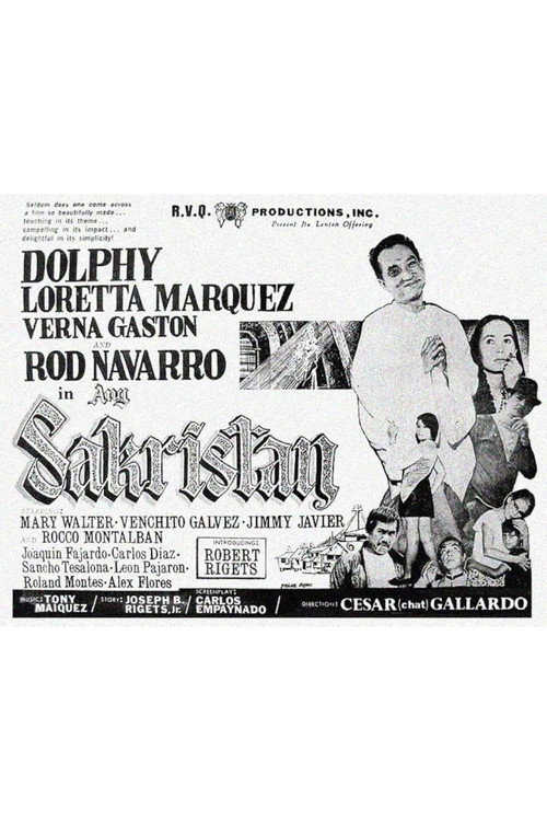 Movie poster for Ang Sakristan (1969)