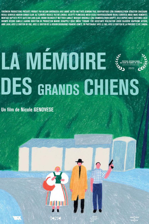 Movie poster for La mémoire des grands chiens (2022)