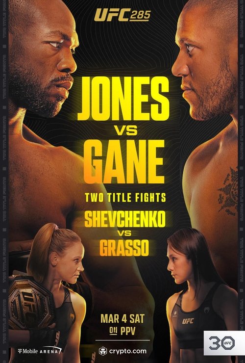 Movie poster for UFC 285: Jones vs. Gane (2023)