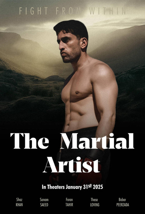 Movie poster for The Martial Artist (2025)